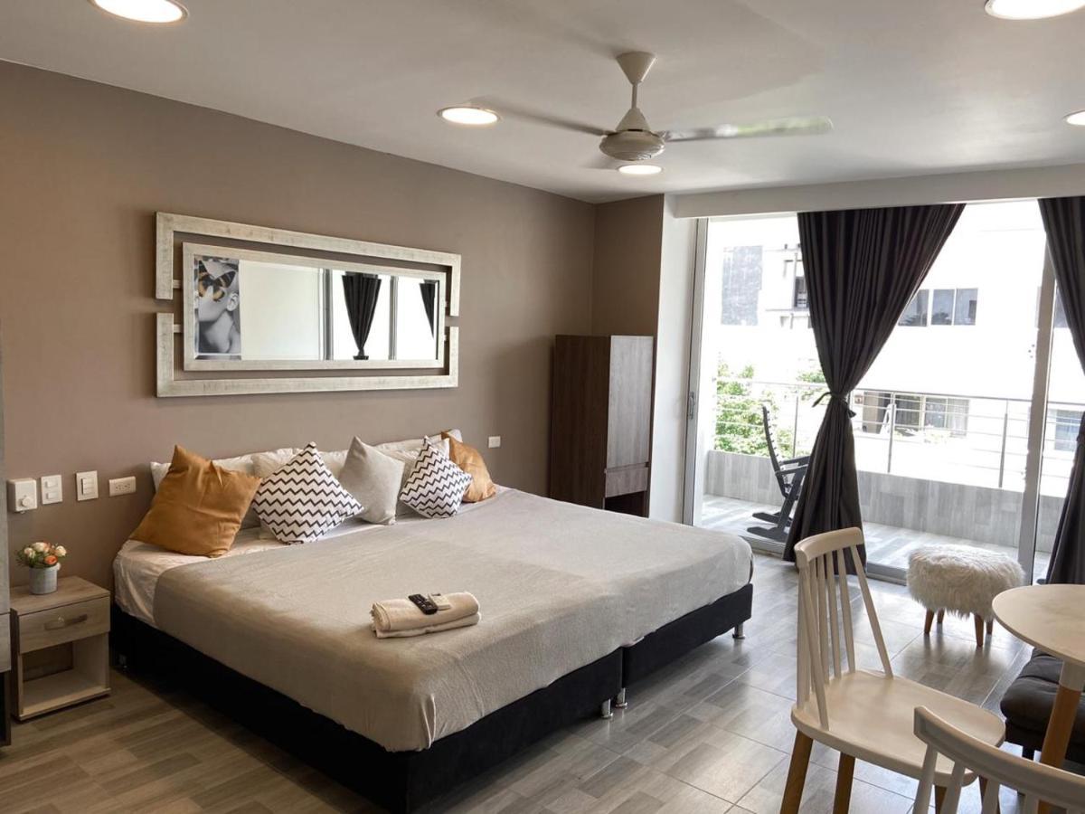 Aparta Estudio En El Edificio Bahia 79 Apartasuites Cartagena 外观 照片